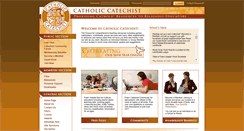 Desktop Screenshot of catholiccatechist.org